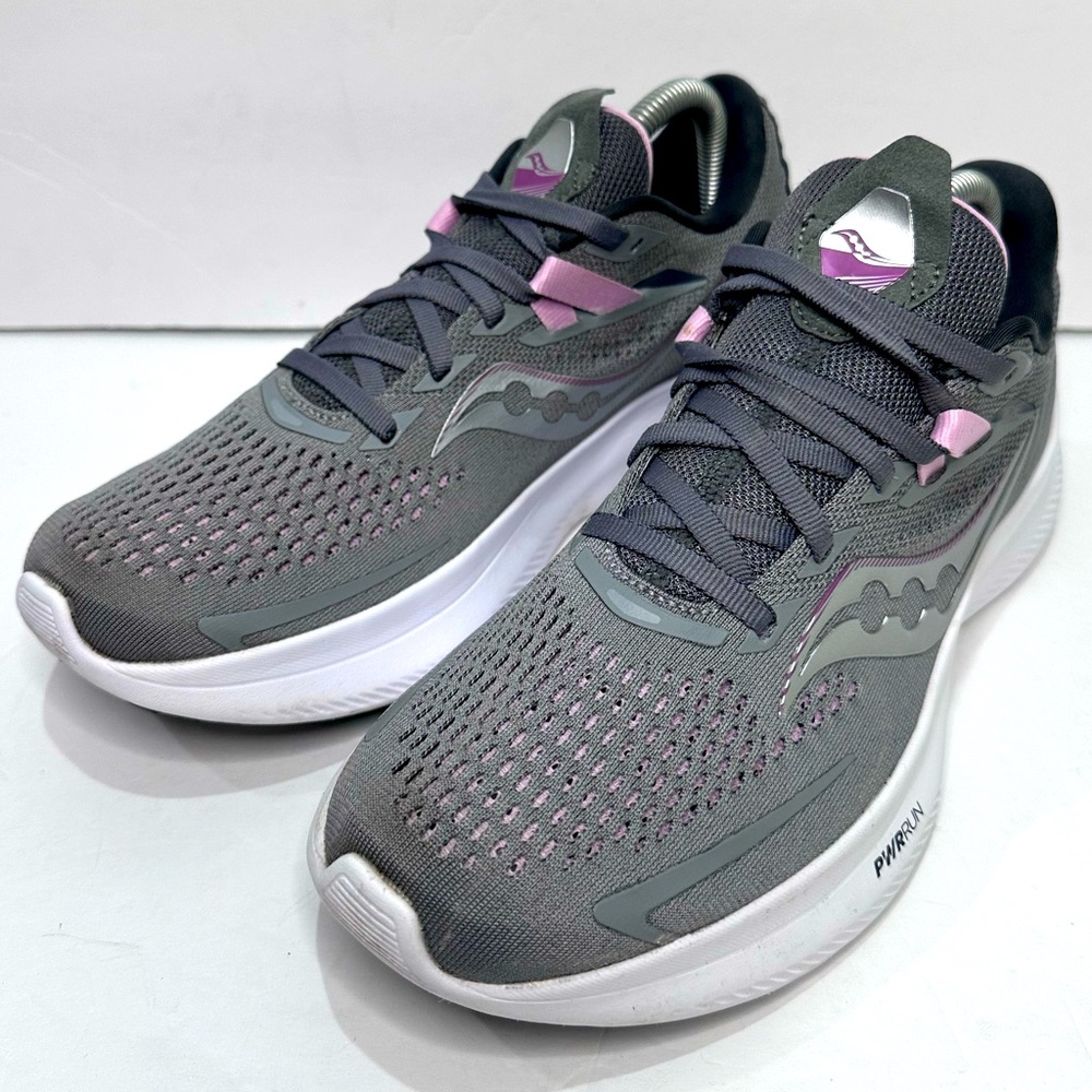 Saucony Women's Athletic Shoes In Gray And Pink